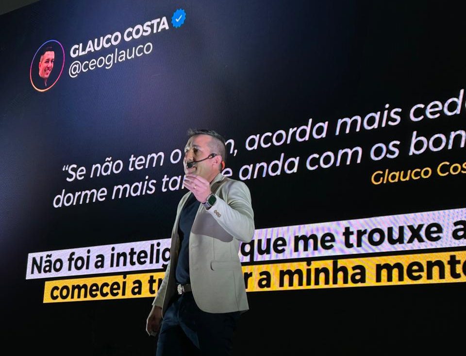 Glauco Costa no evento